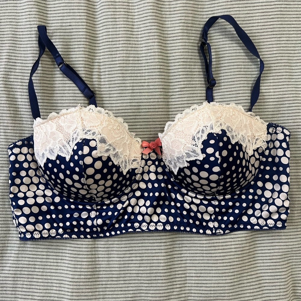 E by Eloise (Anthropologie) Balconette Bra